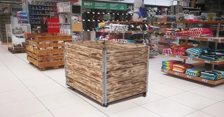 Use Pallet Collars for Efficient and Safe Stock Rotation